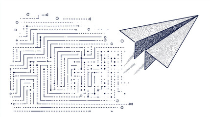 A media-ready photo with balanced aesthetics essential guide to technical analysis: understanding the precision metric triangle (sketch included as a line art).