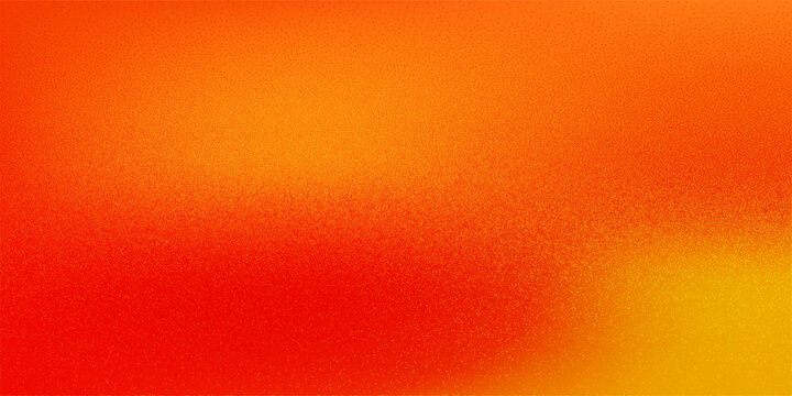 Vibrant Orange and Red Gradient Background with Subtle Grain Texture. Modern Trendy design in Vector Illustration