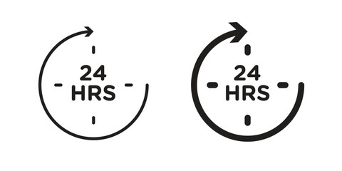 24 hrs icon