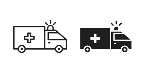 Fototapeta premium Ambulance icon