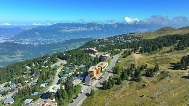 Sunny Summer Day in Chamrousse