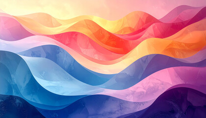 Vivid rainbow colored abstract background
2
