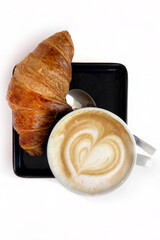 cappuccino e brioche