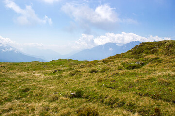 Landscape of Lienz Dolomites in Austria