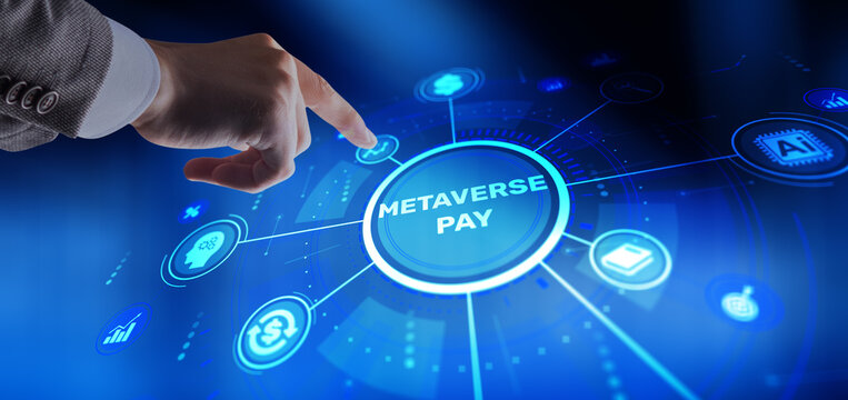 Futuristic metaverse payment system with digital currency and virtual transaction technology