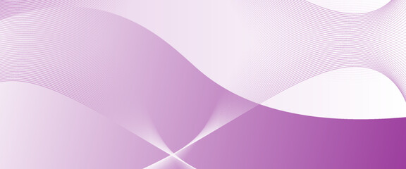 Purple abstract wave background with smooth curves and gradient layers. poster, website, cover, textures.