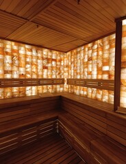 Himalayan bath, salt sauna, spa 