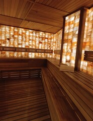 Himalayan bath, salt sauna, spa 