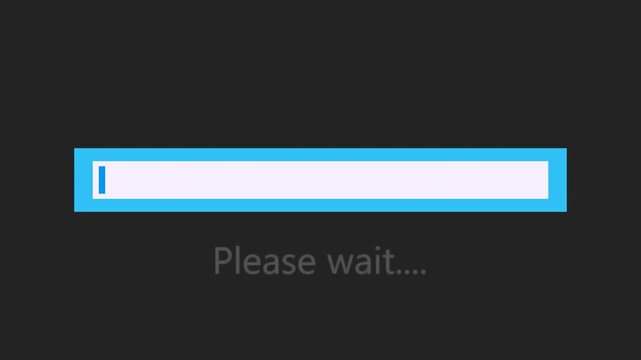 Loading bar progress