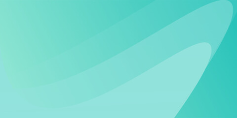 Abstract colorful gradient turquoise green background. Simple overlap triangle shapes pattern background. Eps10 vector