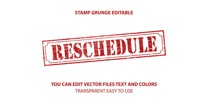 Rescheduled stamp vector editable.