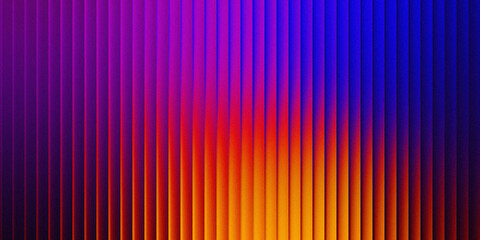 Vibrant gradient spectrum with vertical lines and psychedelic color transition
