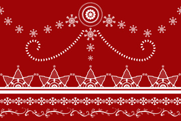 christmas seamless pattern with christmas trees, stars. Xmas wallpapers,design illustration for woven textile printing,card,picture books, Gift wrapping paper,New Year's vector of a party background