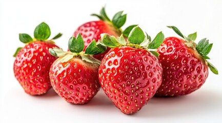 Fresh, red strawberries, close-up