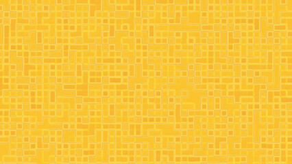 Abstract light yellow geometric square seamless pattern modern background