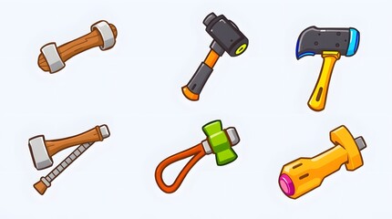 tools icon set