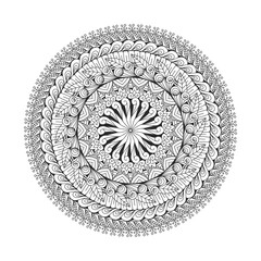 mandala outline