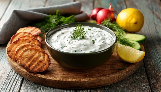 homemade cacik caciki tzatziki yogurt dish