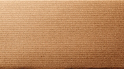 Fototapeta premium Recycled Cardboard, Minimalist light brown background with a recycled cardboard texture. Clean design space for an advertising mockup.