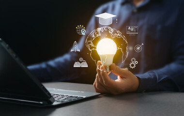 The concept of education and development of learning models, online learning through social media,...