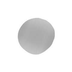 Abstract Irregular Gray Circle Design Element