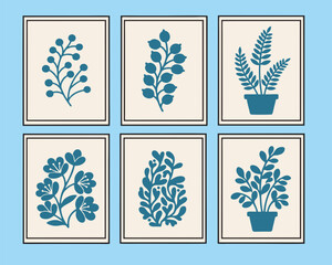 set of four seasons icons