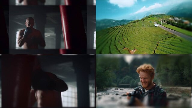 Cinematic Subtle Camera Move and Blur on Media