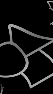 Vertical Flag Transition with Slow Motion Effect