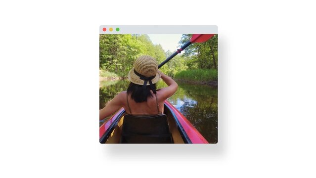 Pop-up Window with Media Only