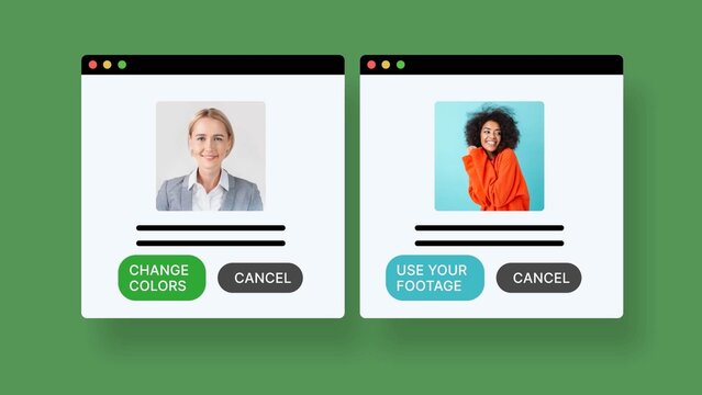 Pop-up Window with Media and 2 Buttons
