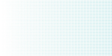 Abstract Transparent Vector Gradient Blue Color Halftone Background Staggered Dots Simple Modern