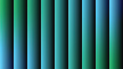 Abstract background with teal and blue gradient vertical stripes design