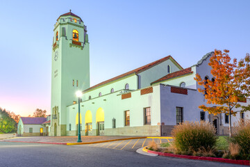 Fototapeta premium Boise, Idaho, USA at Boise Depot 701