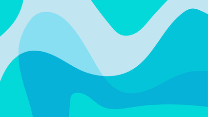  Abstract summer background vector with soft colorful waves and warm gradient tones. Modern minimal design for tropical themes, poster, banner, or seasonal sale template.