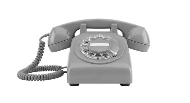 Rotary Telephone Vintage Phone Communication Technology Retro Call Device - Powered by Adobe