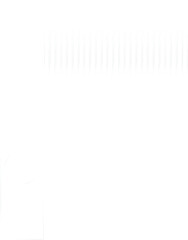 A five pointed metallic star with a bright white center against a solid yellow background five pointed star