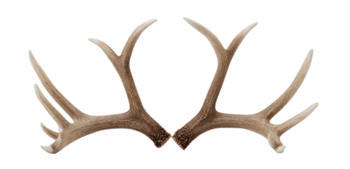 Pair of deer antlers (2)