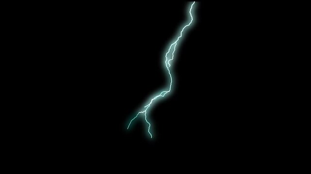 Cartoon lightning FX, thunder spark flash explosion, glowing neon storm burst animation pack, electric hand drawn boom, comic overlay, alpha channel black screen 4K loop video