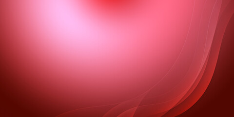 Illustration in the style of wave-shaped patterns with red gradient for online work and presentations
