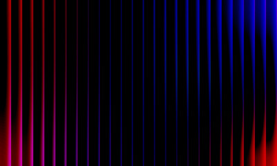 Glass texture design with red blue purple pink vertical ribbed line. minimal and texture design, futuristic distortion, glow and distorted glassy effect, vector illustration