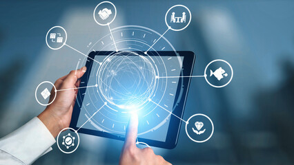 Business concept icons showing mergers and acquisitions, partnership, investment, and growth. mergers and acquisitions creates synergy, supports expansion, and drives corporate value. Gist
