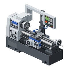 High Precision Workshop Vector Machinery with Control Screen