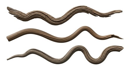 Unique driftwood pieces for coastal designs, elegant nature crafts, or serene spa branding projects needing authentic organic textures and natural element appeal