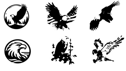 This is Bald Eagle Vector  , The National Bird .