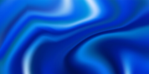 Obraz premium Blue Abstract Fluid Wave Background. modern creative trendy design