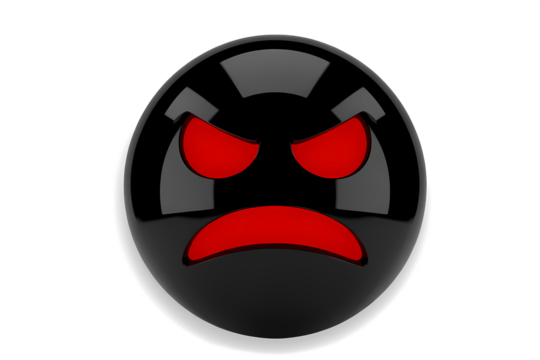 The Black Wrath: Unhappy, Stressed, and Furious. - Powered by Adobe