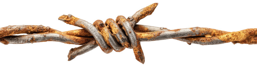 Rusted barbed wire (1)