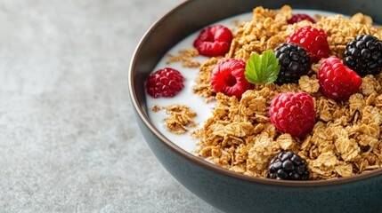 Neatly Folded Baby Onesie on Wooden Table with Mat Background