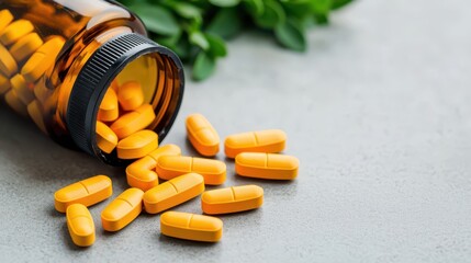 Neatly Folded Baby Onesie on Wooden Table with Green Mat Background