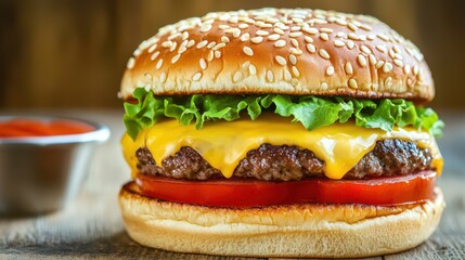 Neatly Folded Baby Onesie on a Wooden Table Mat